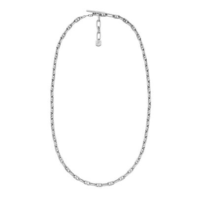 Fossil Halskette Damen Heritage D-Link Metall JA7243040