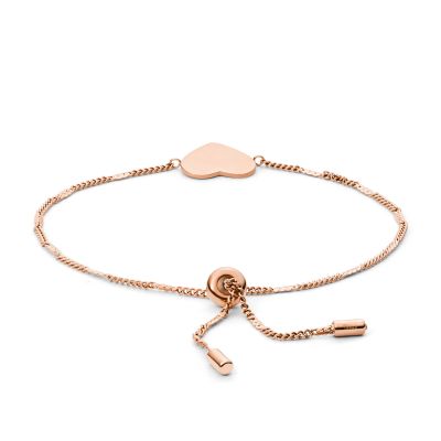 Fossil JF02965791 Armband Damen Classics Heart Edelstahl Rosé