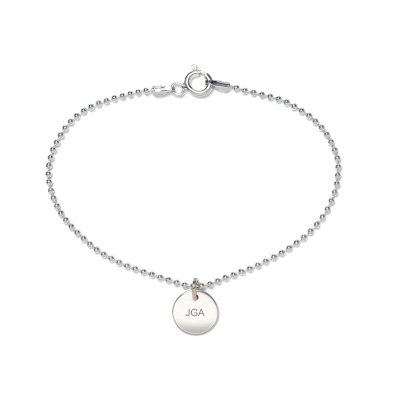 Beka & Bell Armband Soli Damen Junggesellinnenabschied JGA Silber Gr. M