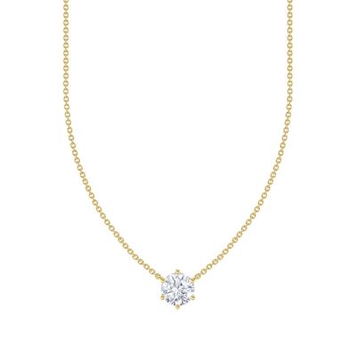 Thomas Sabo Halskette-Anhänger Damen Zirkonia Vergoldet KE2210-414-14