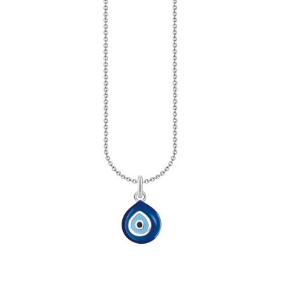 Thomas Sabo Halskette-Anhänger Blauer Nazar-Auge Silber KE2218-007-1