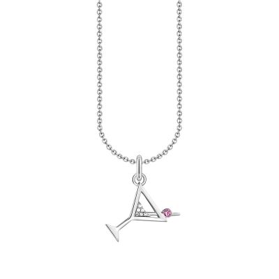 Thomas Sabo Halskette mit Anhänger Damen Cocktail Silber KE2232-013-27
