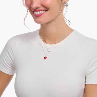 Thomas Sabo Halskette mit Anhänger Best Friends Silber KE2237-007-10