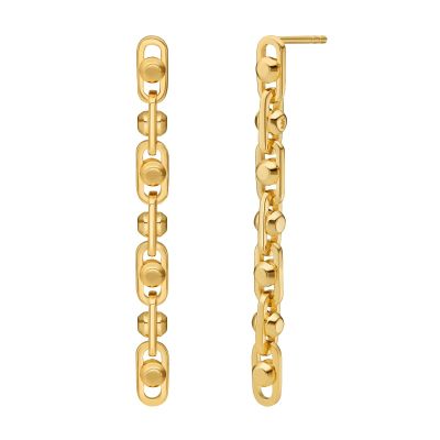 Michael Kors MKC171000710 Ohrringe Damen Astor Sterlingsilber Goldton