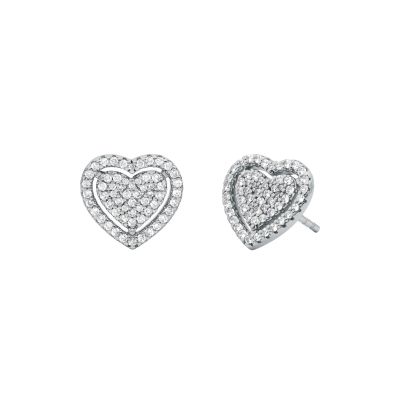 Michael Kors Ohrstecker Damen Kors Love Zirkonia Silber MKC1750CZ040