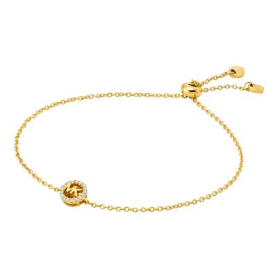 Michael Kors Armband Damen Logo MK Silber Vergoldet MKC1762CZ710