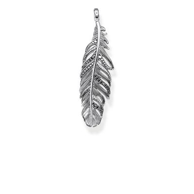 Thomas Sabo PE884-643-11 Ketten-Anhänger Herren Feder Sterling Silber