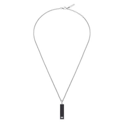 Police PEAGN0009001 Halskette mit Anhänger Herren Engage II Edelstahl 55 cm