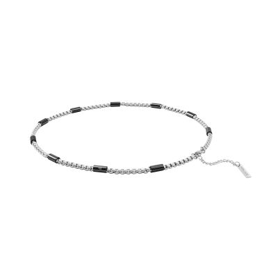 Police Halskette Collier Herren Radius Edelstahl PEAGN0078502
