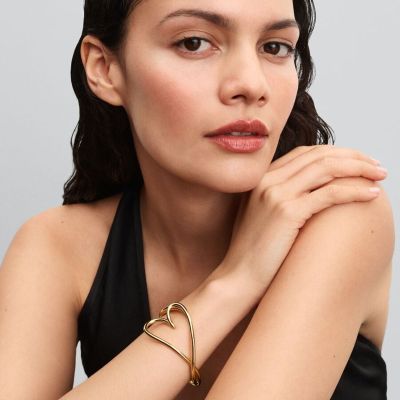 Pandora Essence Armreif Damen Geformtes Herz Vergoldet 563808C00
