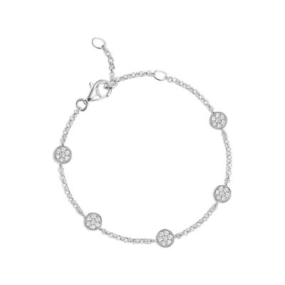 Thomas Sabo Armband Damen Weiße Zirkonia Sterling-Silber SCA150002