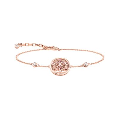 Thomas Sabo Armband Damen Tree-of-love-Anhänger Rose Vergoldet SCA150330