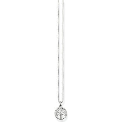 Thomas Sabo SCKE150145 Kette Anhänger Lebensbaum Sterling-Silber 42 cm