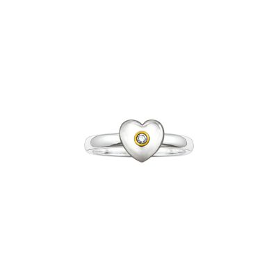 Thomas Sabo SD_TR0004-179-14 Ring Damen Herz Sweet Diamonds Silber