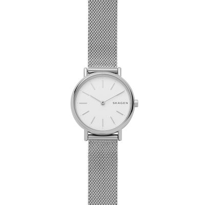 Skagen SKW2692 Damen-Uhr Signatur Slim Milanaise Edelstahl-Band