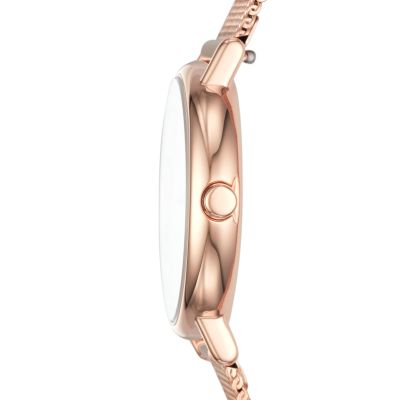 Skagen SKW2694 Damen-Uhr Signatur Slim Milanaise Rosé-Ton Ø 30 mm