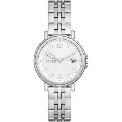 Skagen Damen-Uhr Signatur Sport Lille Analog Quarz Edelstahl-Band SKW3134