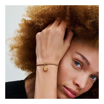 Pandora 763066C01 Charm-Anhänger Aufklappbar & Gravierbar Liebesmedaillon Gold