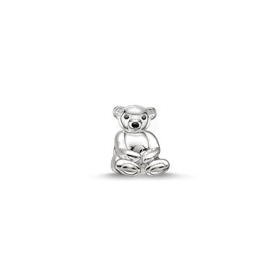 Thomas Sabo K0163-041-12 Karma Bead Teddybär Sterling-Silber