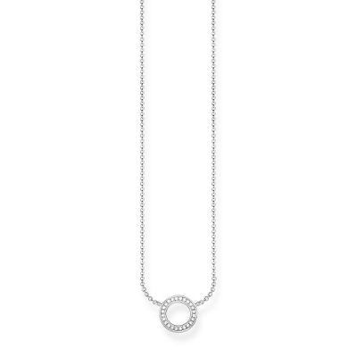 Thomas Sabo SCKE150207 Kette Anhänger Collier Kreis Silber 45 cm
