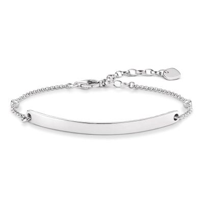 Thomas Sabo LBA0099-051-14 Armband Damen Love Bridge Silber 19 cm