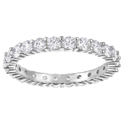 Swarovski Ring Damen Vittore XL White Silber-Ton Rhodiniert