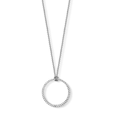 Thomas Sabo X0251-637-21 Rebel Charm-Kette Kreis Gross Silber