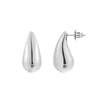 Xenox X2664 Ohrstecker Damen Basic in Steel Drops Edelstahl Silber