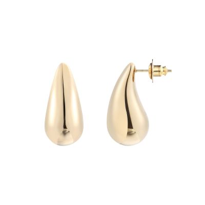 Xenox X2664G Ohrstecker Damen Basic in Steel Drops Edelstahl Gold
