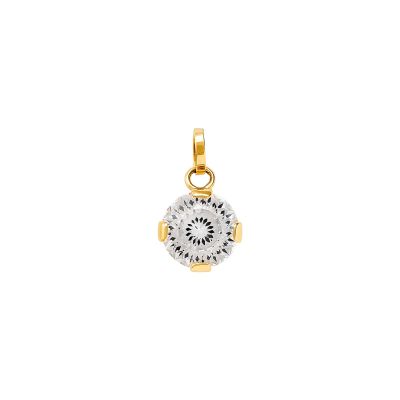 Xenox Anhänger Damen Fine Krappe Zirkonia 585 Gelbgold 6 mm XG14K0035G