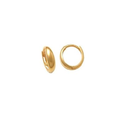 Xenox Creolen Ohrringe Damen Fine Basic 585er Gelbgold XG14K6037G