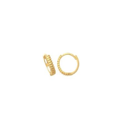 Xenox Creolen Ohrringe Damen Fine Basic 585er Gelbgold XG14K6040G