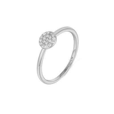 Xenox Ring Damen Poppy Glitz Zirkonia Sterlingsilber XS10010