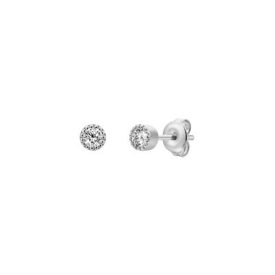 Xenox Ohrstecker Damen Pure Essentials Zirkonia Sterlingsilber XS10607