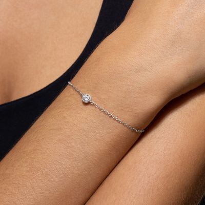 Xenox Armband Damen Pure Essentials Zirkonia Sterlingsilber XS10614