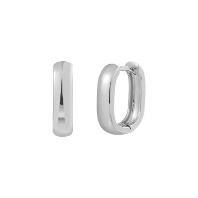 Xenox Creolen Ohrringe Damen Link Mini Sterlingsilber XS91550