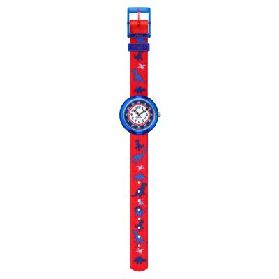 Flik Flak FBNP117 Jungen-Uhr Dinosauritos Quarz mit Textil-Armband Ø 31,85 mm