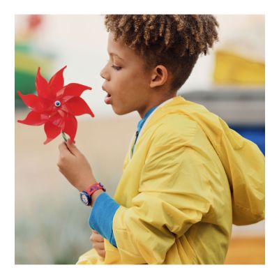 Flik Flak FBNP117 Jungen-Uhr Dinosauritos Quarz mit Textil-Armband Ø 31,85 mm