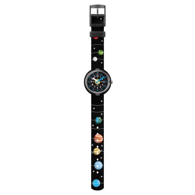 Flik Flak FPNP097 Jungen-Uhr Solar System Analog Quarz Textil-Armband Ø 31,85 mm