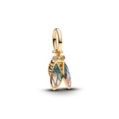 Pandora Charm-Anh&auml;nger Zikade Zirkonia 14 Karat Vergoldet 764490C01
